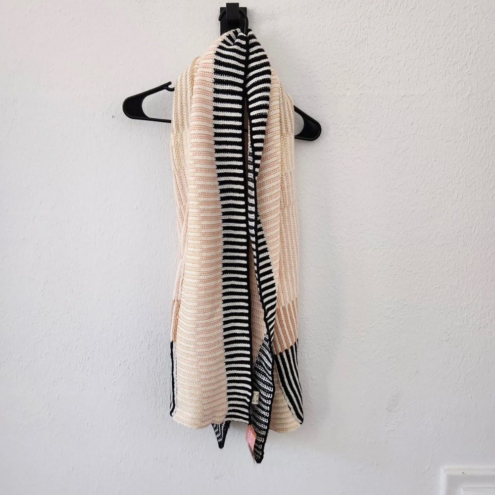 Anthropologie x Caroline Kaufman Oversized Knit Scarf NWT